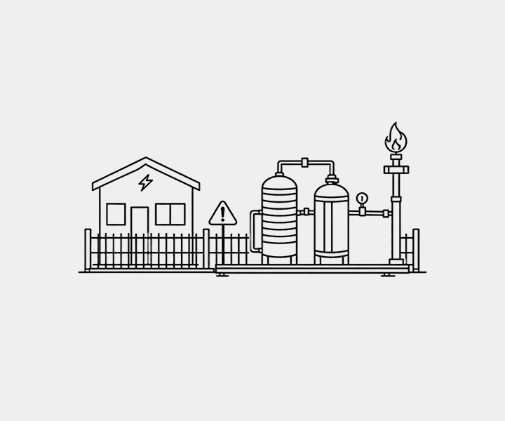 City Natural Gas Gate Station