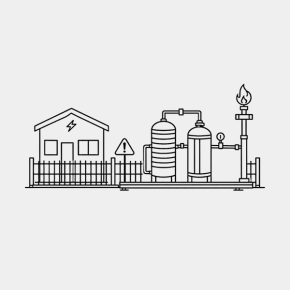 City Natural Gas Gate Station